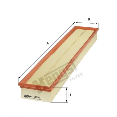 Hengst Air Filter, E1234L E1234L